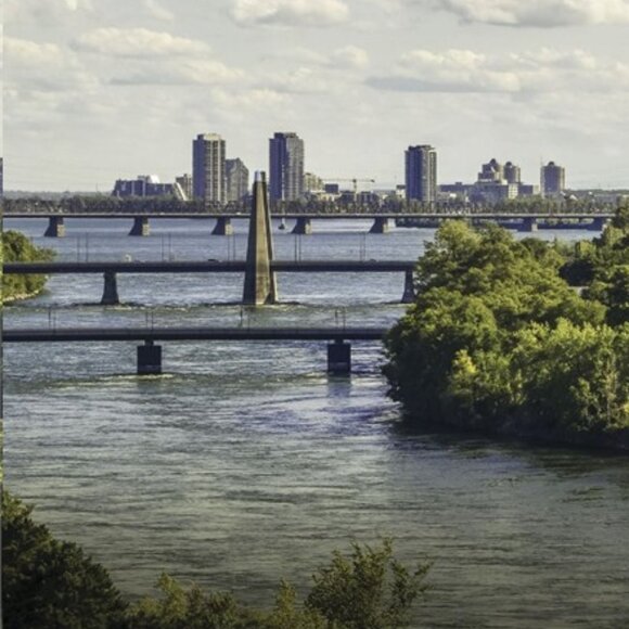 New sealed Trefl 1000pcs Adult Puzzle -Biosphere, Montréal Skyline - Picture 8 of 13